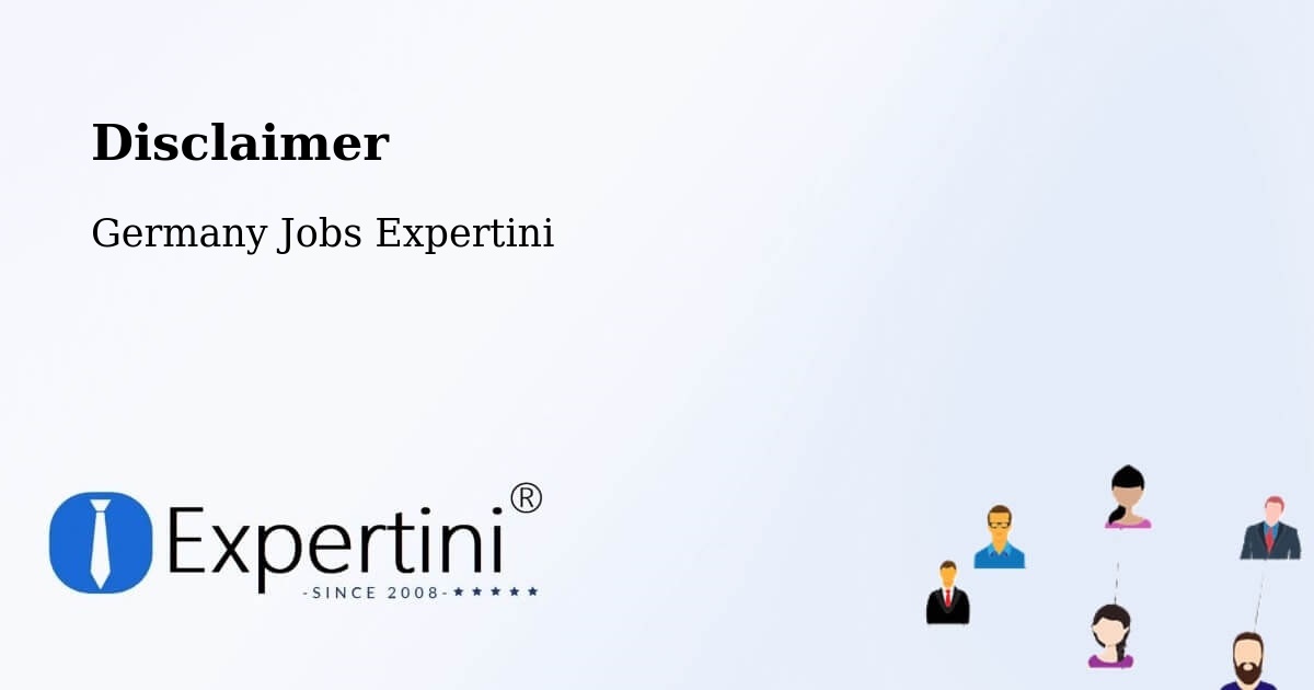 Disclaimer – Leimbach - Germany Jobs Expertini